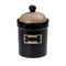 PetRageous Designs City Pets 9.5" Treat Jar Black Taupe poudrefeed.com